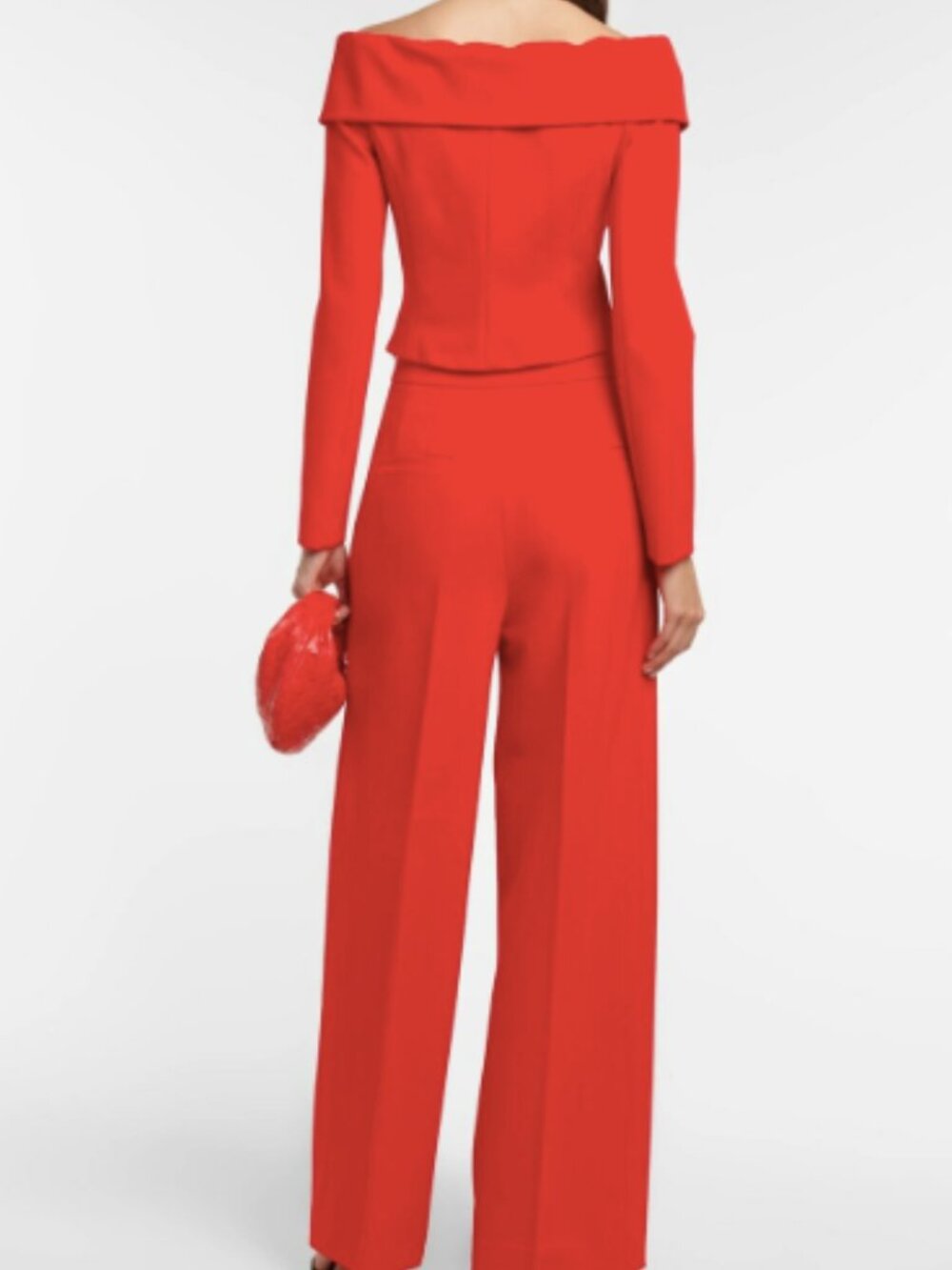 Dorothee Schumacher Punto Extra wide leg Pants Red size 32 - Picture 2 of 16